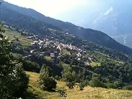 Albinen village