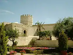 Octagonal tower in the Alcázar of Jerez de la Frontera