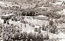 Campus in the 1930s.