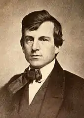 young man in 19th century suit