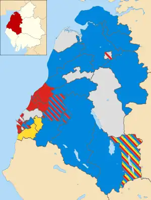 2007 results map