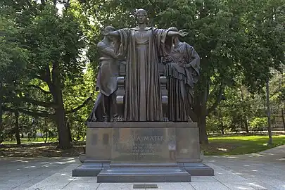 Alma Mater by Lorado Taft (1929), University of Illinois Urbana-Champaign