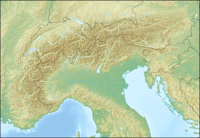 Bric Agnellino is located in Alps