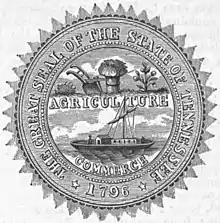 State seal of Tennessee