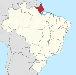 Location of Amapá