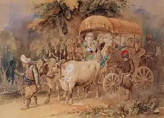 Arabian ox cart