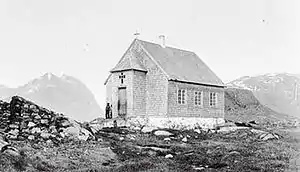 The church in Ammassivik, 1892