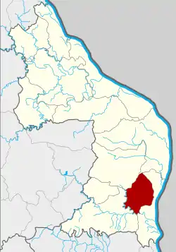 District location in Nakhon Phanom province