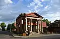 The historic Eastern Townships Bank, now a branch of CIBC.