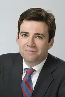 Image 28Andy Burnham has served as the inaugural Mayor of Greater Manchester since May 2017. (from Greater Manchester)