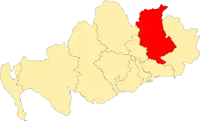 Location of the ward