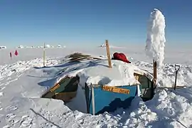 Siple Dome Field Camp in 2012