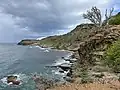 View of Fort Berkeley on the peninsula in the distance