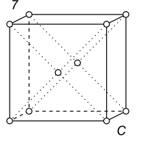 Black-white (antisymmetric) 3D Bravais Lattice number 7 (Monoclinic system)