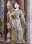 St. Barbara in the parish church at Bernbeuren