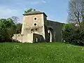 La tour du Jongleur, at the south end where a siphon brought water to the tanks of Marly and Louveciennes.