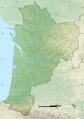 Beauronne (Les Lèches) is located in Nouvelle-Aquitaine