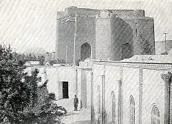 The US Consulate at Arg e Tabriz sits in the line of fire during the Iranian Constitutional Revolution. While the city was being attacked and bombed by 4,000 Russian troops in December 1911, Howard Baskerville took to arms, helping the people of Iran.