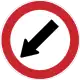 Pass on left