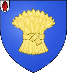 Coat of arms of the Grosvenor Baronets, of Eaton (1622)