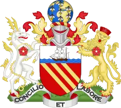 Coat of arms of Higher Blackley, Manchester