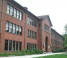 front facade of a building