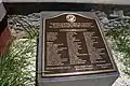 Assateague Island Lighthouse plaque set in 2013