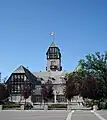 The Assiniboine Park Pavilion as seen from the south.