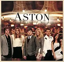 Aston band members, from left to right: Will Henderson, Hanna Oblikov, Michael Bennet, Eliza Morrison, Daniel Luscombe and Ella Jamieson