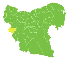 Atarib Subdistrict in Syria