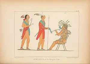 Atotarho, the first Iroquois Ruler (1851) by Seth Eastman