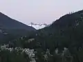 Singing Pass in August as seen between Whistler and Blackcomb.