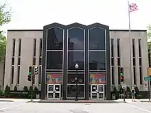 Former main Aurora Public Library, remodeled c. 1969.