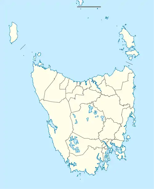 Hayes is located in Tasmania