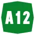 Autostrada A12 shield}}