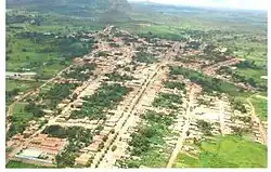 Aerial view of Axixá do Tocantins