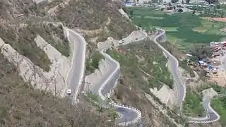 B.P. Highway at Bardibas- Sindhulibazar section