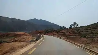 B.P. Highway at Bardibas- Sindhulibazar section