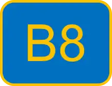 B8 Road logo