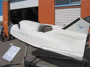 BOR-4S at MAKS Airshow in Zhukovskiy, 2005