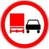 3.22 Overtaking by trucks is prohibited