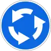 4.3 Direction of roundabout traffic