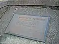 Plaque commemorating the official opening ceremony