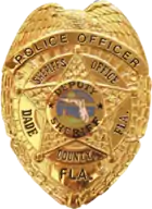 Badge of an MDPD supervising officer