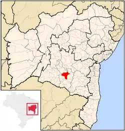 Location of Brumado