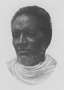 Image 6Bahta Hagos was an important leader of the Eritrean resistance to foreign domination specifically against northern Ethiopian and Italian colonialism. (from History of Eritrea)