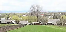 Rural landscape from Băineț, Mușenița