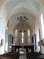 The new Church interior