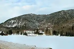 The Balsams, a resort hotel in Dixville Notch and the site of the "midnight vote"