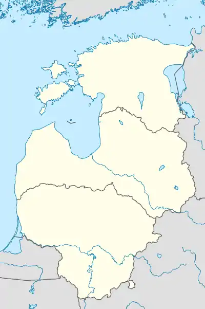 2012–13 Baltic Basketball League is located in Baltic states